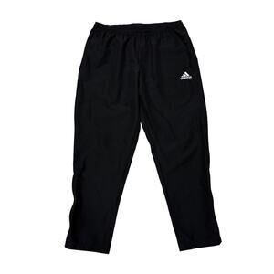 Adidas Entrada 22 Jogging Training Pants Mens Sz XL Black Zip Ankles Lightweight